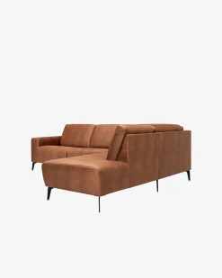 Modu hjørnesofa m/open end, cognac