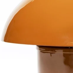 Mushroom bordlampe, brun