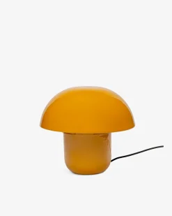 Mushroom bordlampe, gul