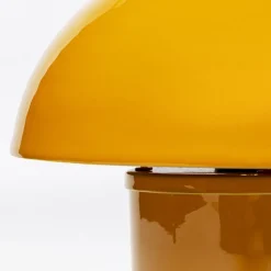 Mushroom bordlampe, gul