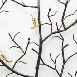 Myrer på træ knagerække