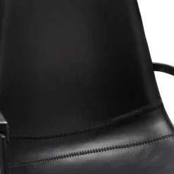 Nava spisebordsstol m/armlæn, sort