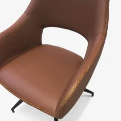 Nola spisebordsstol, cognac