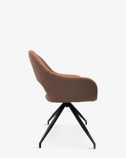 Nola spisebordsstol, cognac