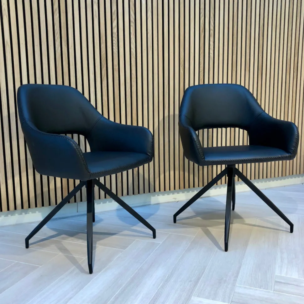 Nola spisebordsstol, sort