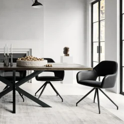 Nola spisebordsstol, sort