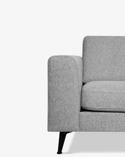 Nova hjørnesofa m/open end, lys grå