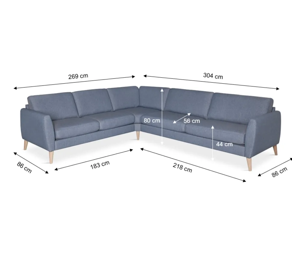 Nova modular, hjørnesofa