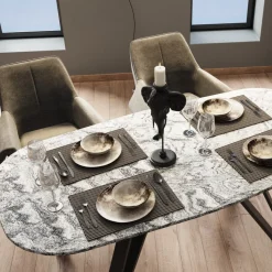 Okinawa spisebord, granit