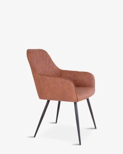 Olly spisebordsstol, cognac