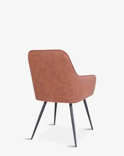 Olly spisebordsstol, cognac