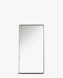 Ombra vægspejl, sort