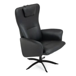 Opus lux, lænestol, sort læder