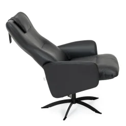 Opus lux, lænestol, sort læder