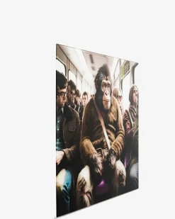 Pendler abe, glas galleri