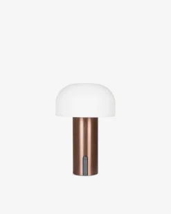 Porcini bordlampe, kobber