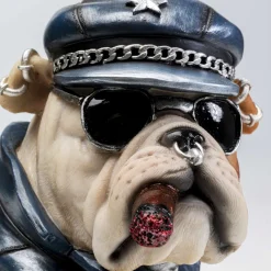 Punk bulldog sparegris