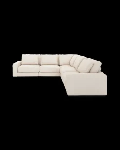 Rio hjørnesofa 5 pers.sofa med bredde arm