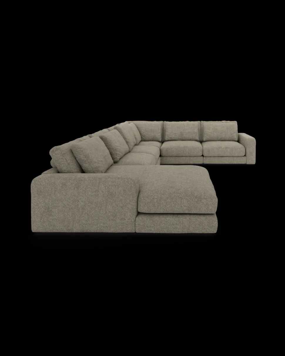 Rio hjørnesofa med chaiseloung venstre