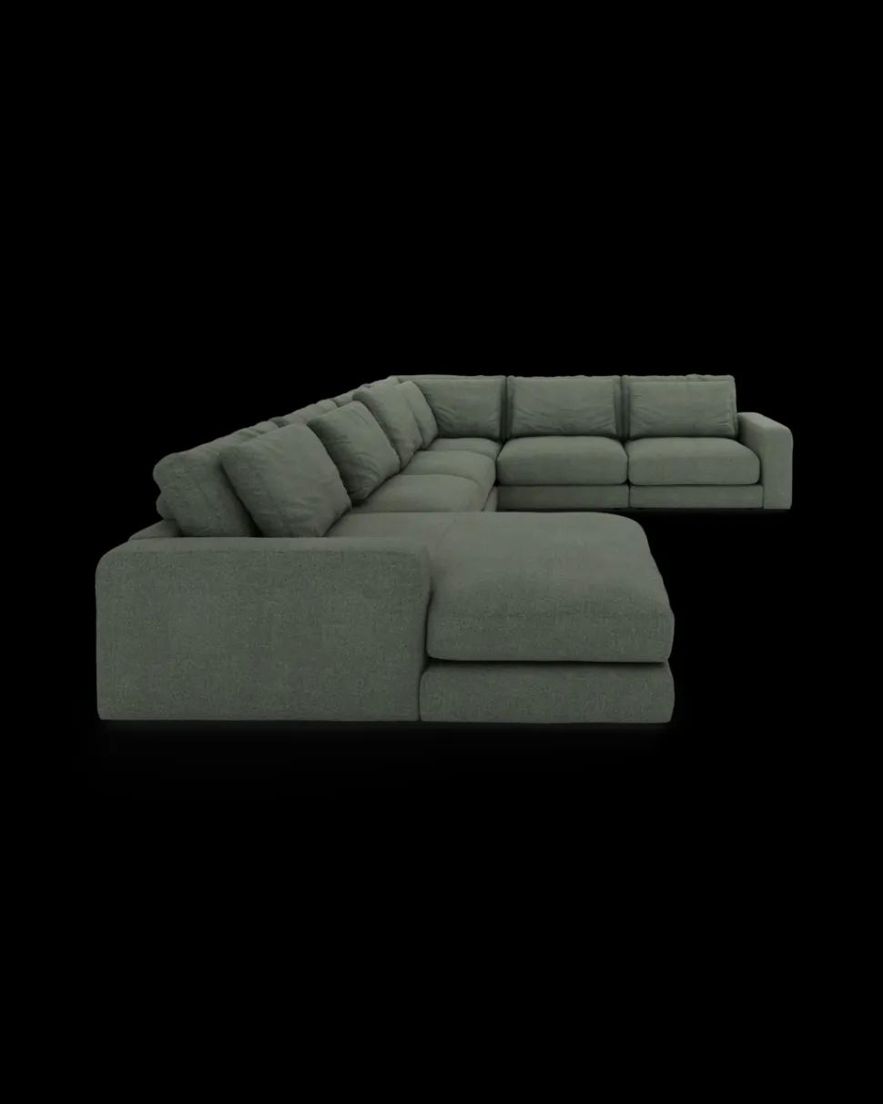 Rio hjørnesofa med chaiseloung venstre