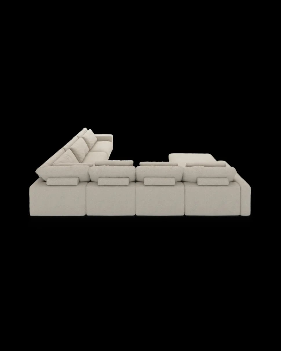 Rio hjørnesofa med chaiseloung venstre