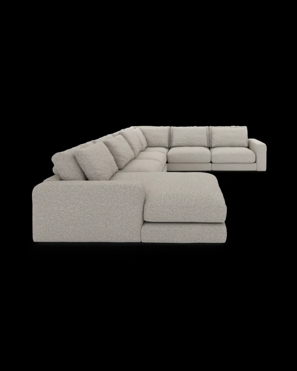 Rio hjørnesofa med chaiseloung venstre