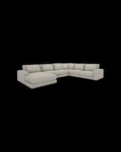 Rio hjørnesofa med chaiseloung venstre