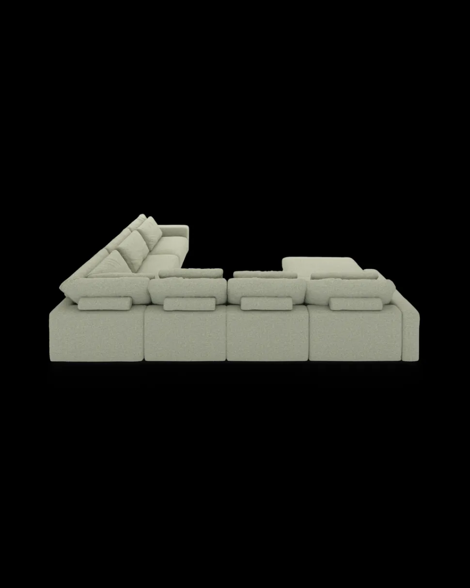 Rio hjørnesofa med chaiseloung venstre