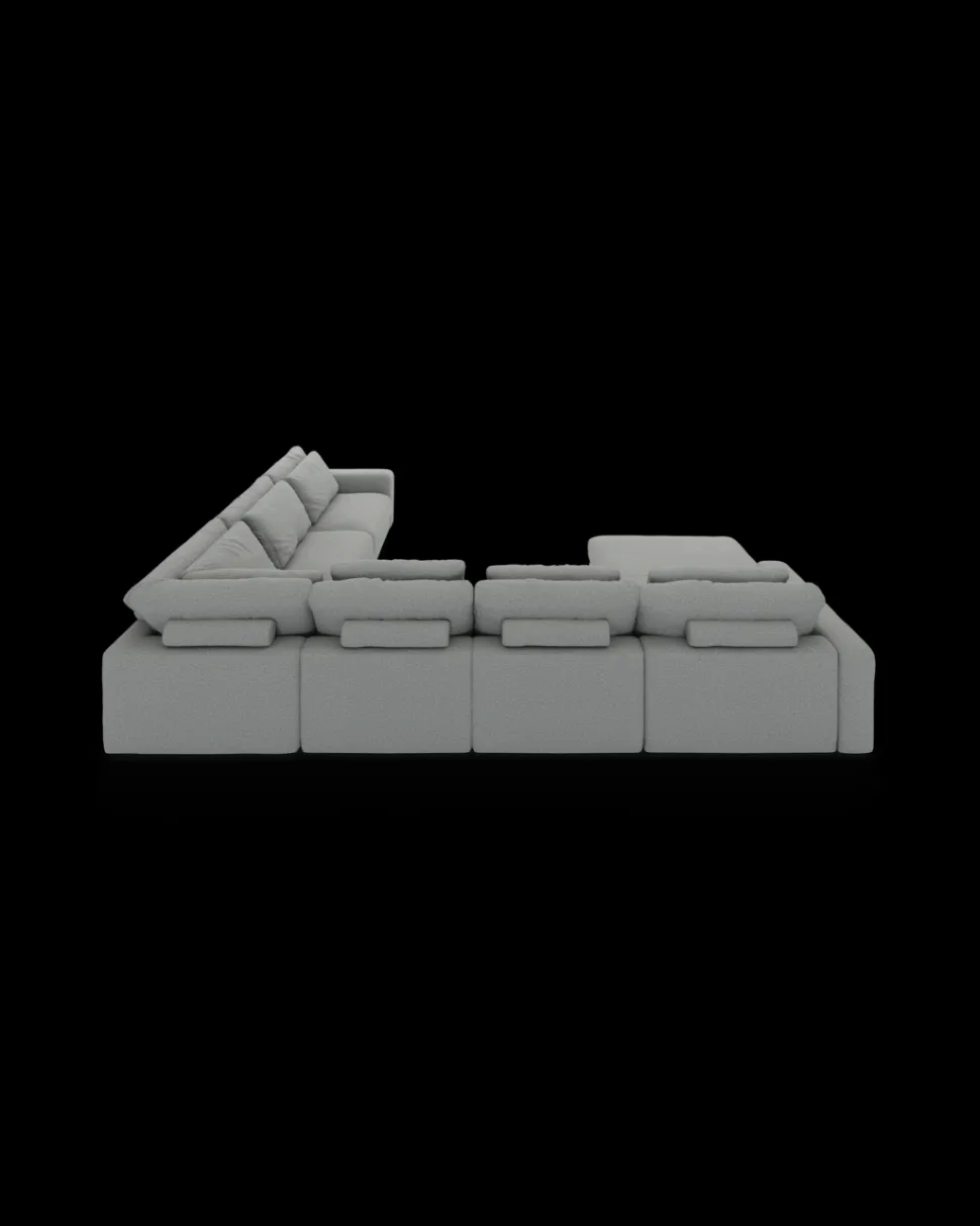 Rio hjørnesofa med chaiseloung venstre