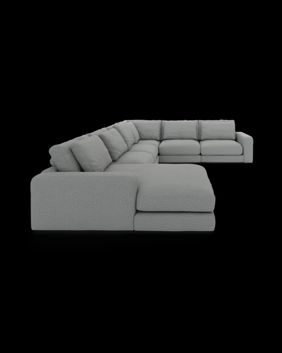 Rio hjørnesofa med chaiseloung venstre
