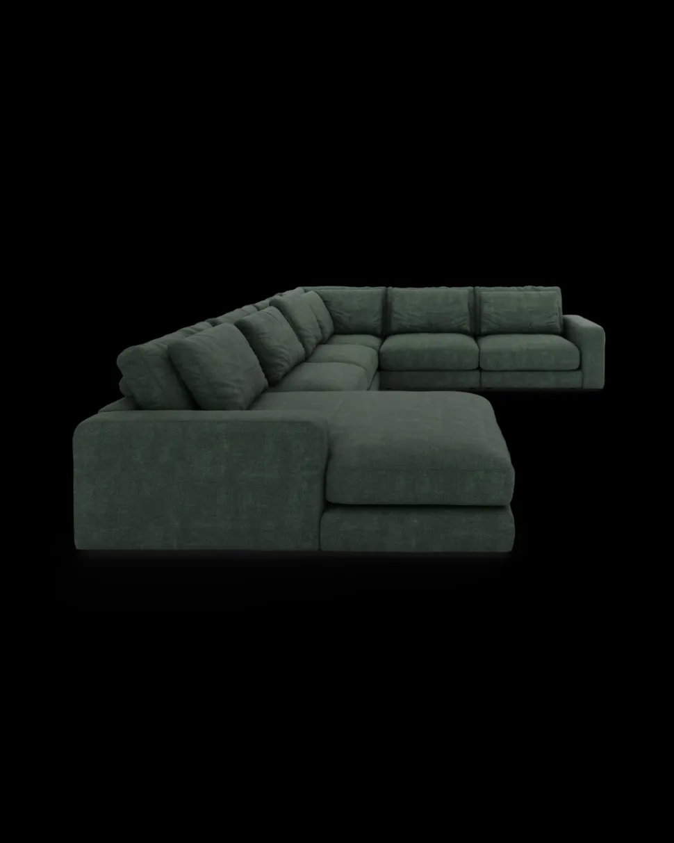 Rio hjørnesofa med chaiseloung venstre