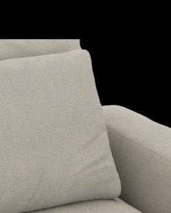 Rio hjørnesofa med pufafslutning venstre og bred arm