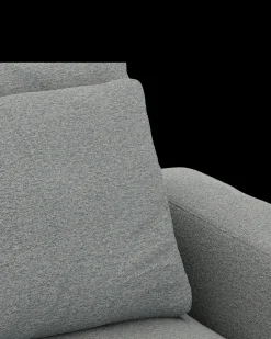 Rio hjørnesofa med pufafslutning venstre og bred arm