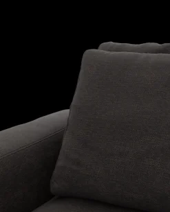 Rio hjørnesofa med pufafslutning højre og bred arm