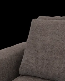 Rio hjørnesofa med pufafslutning højre og bred arm