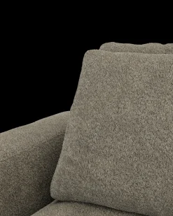 Rio hjørnesofa med pufafslutning højre og bred arm