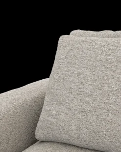 Rio hjørnesofa med pufafslutning højre og bred arm