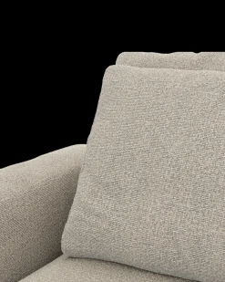 Rio hjørnesofa med pufafslutning højre og bred arm