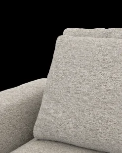 Rio hjørnesofa med pufafslutning højre og bred arm