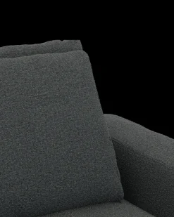 Rio hjørnesofa med pufafslutning venstre og stort hjørne