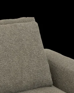 Rio hjørnesofa med pufafslutning venstre og stort hjørne