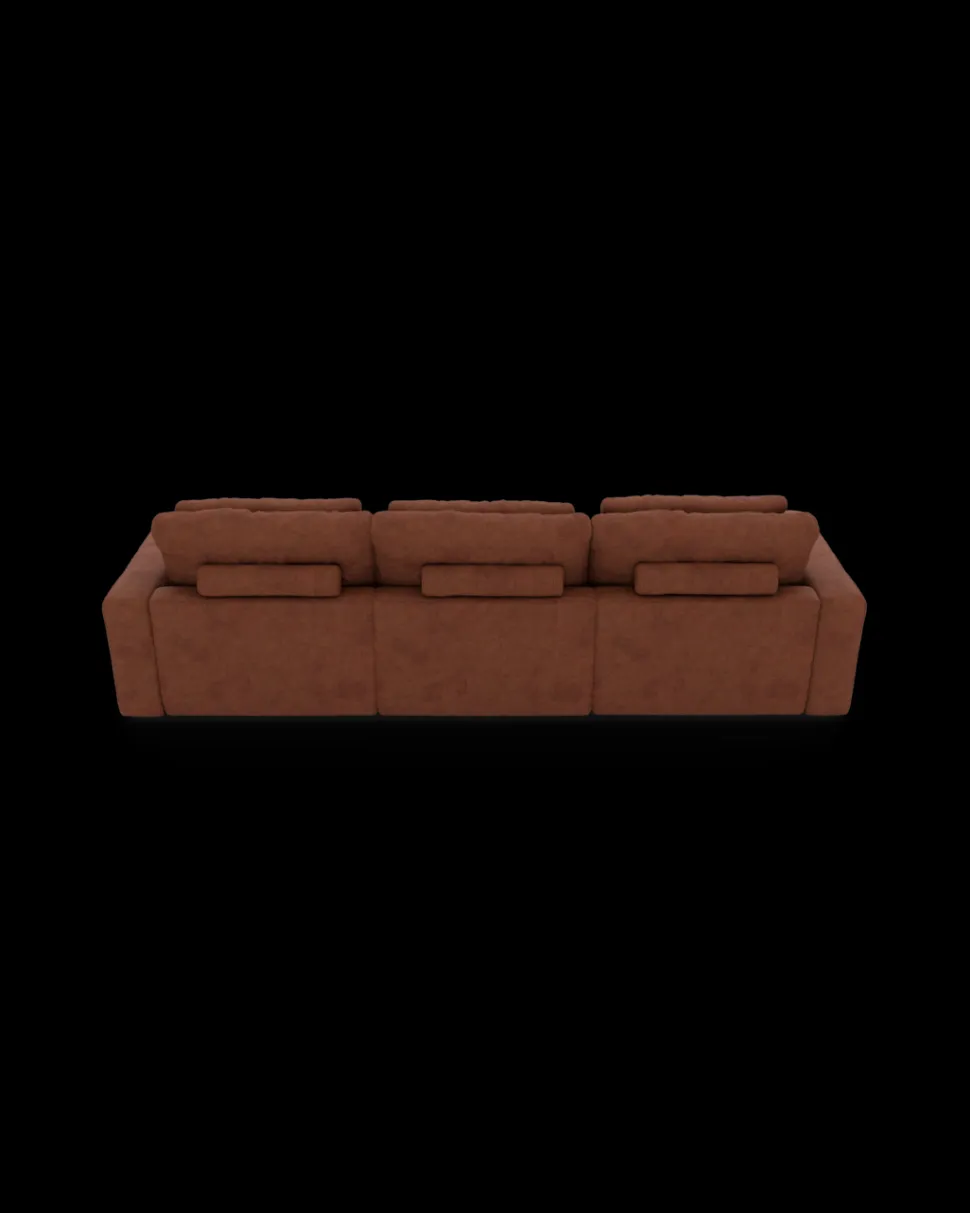 Rio sofa 3 pers. med bredde arme