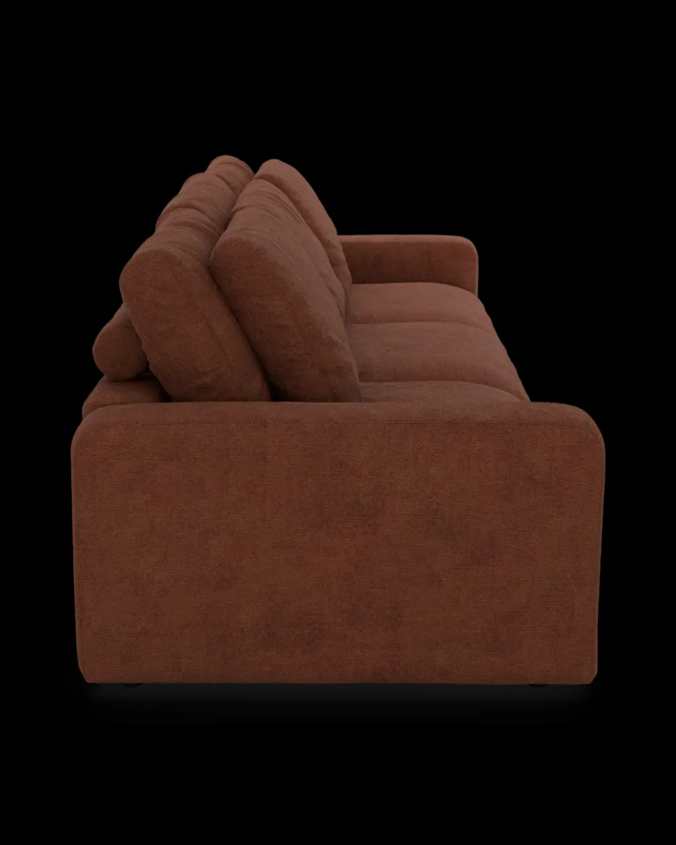 Rio sofa 3 pers. med bredde arme