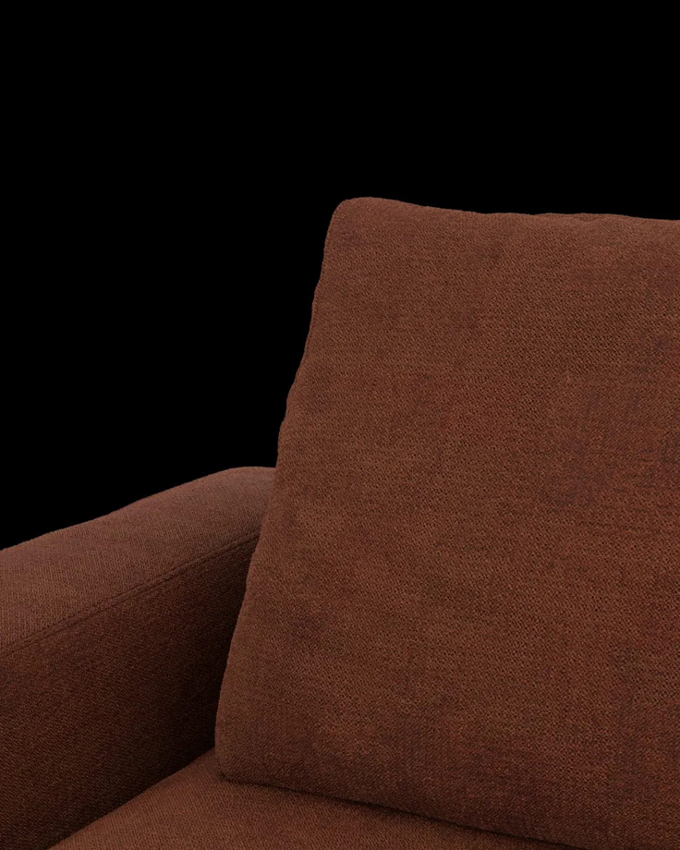 Rio sofa 3 pers. med bredde arme