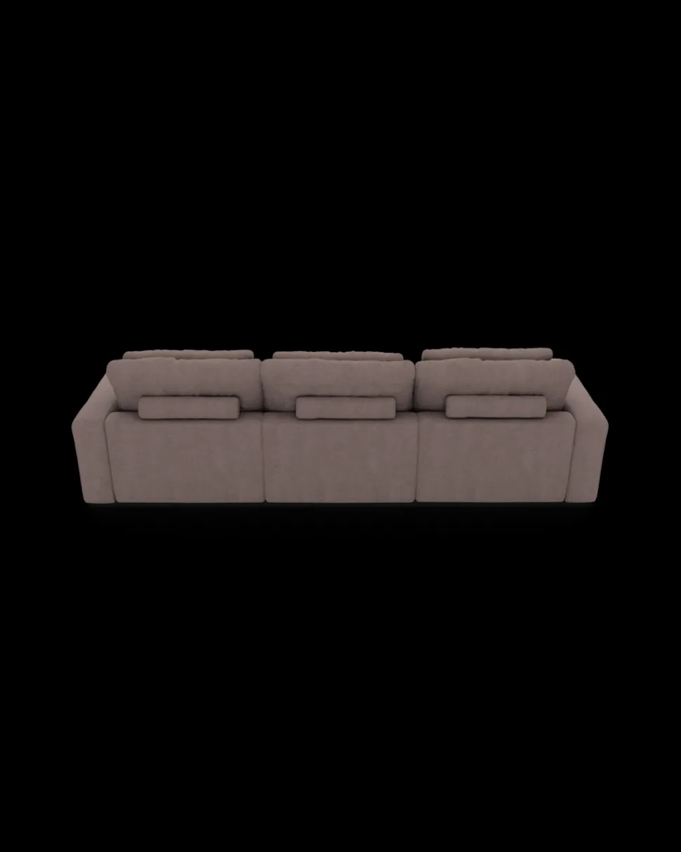 Rio sofa 3 pers. med bredde arme