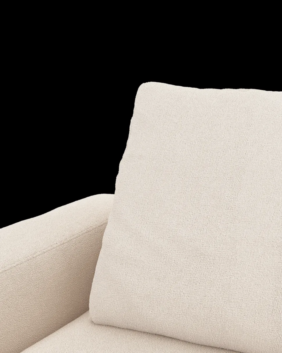 Rio sofa 3 pers. med bredde arme