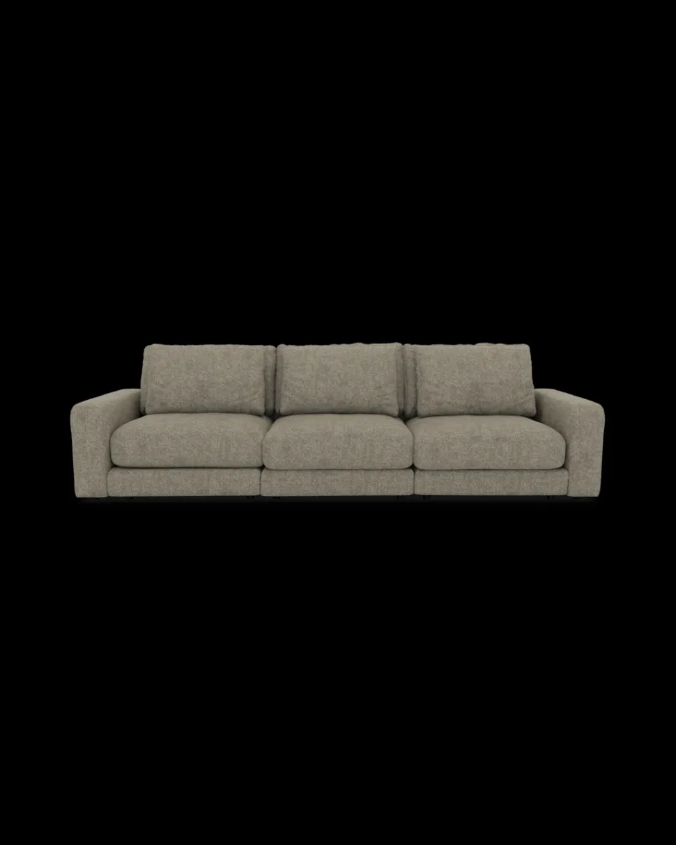 Rio sofa 3 pers. med bredde arme