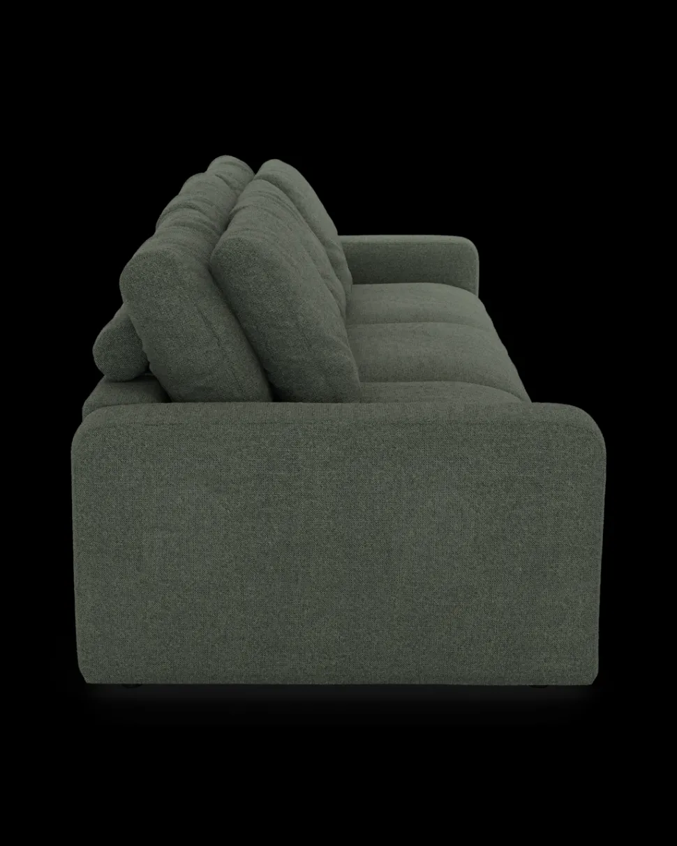 Rio sofa 3 pers. med bredde arme