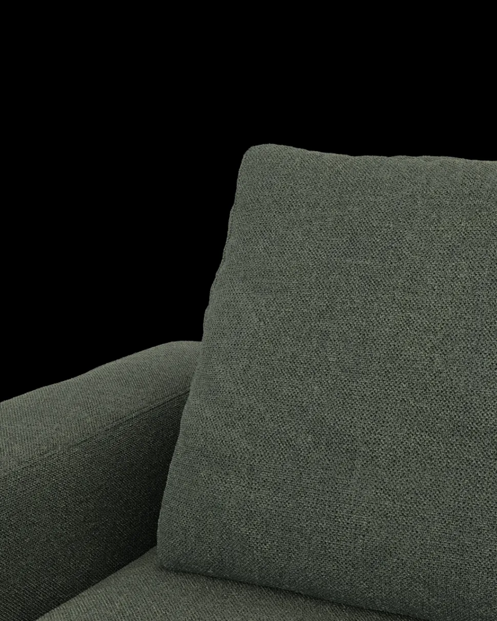 Rio sofa 3 pers. med bredde arme