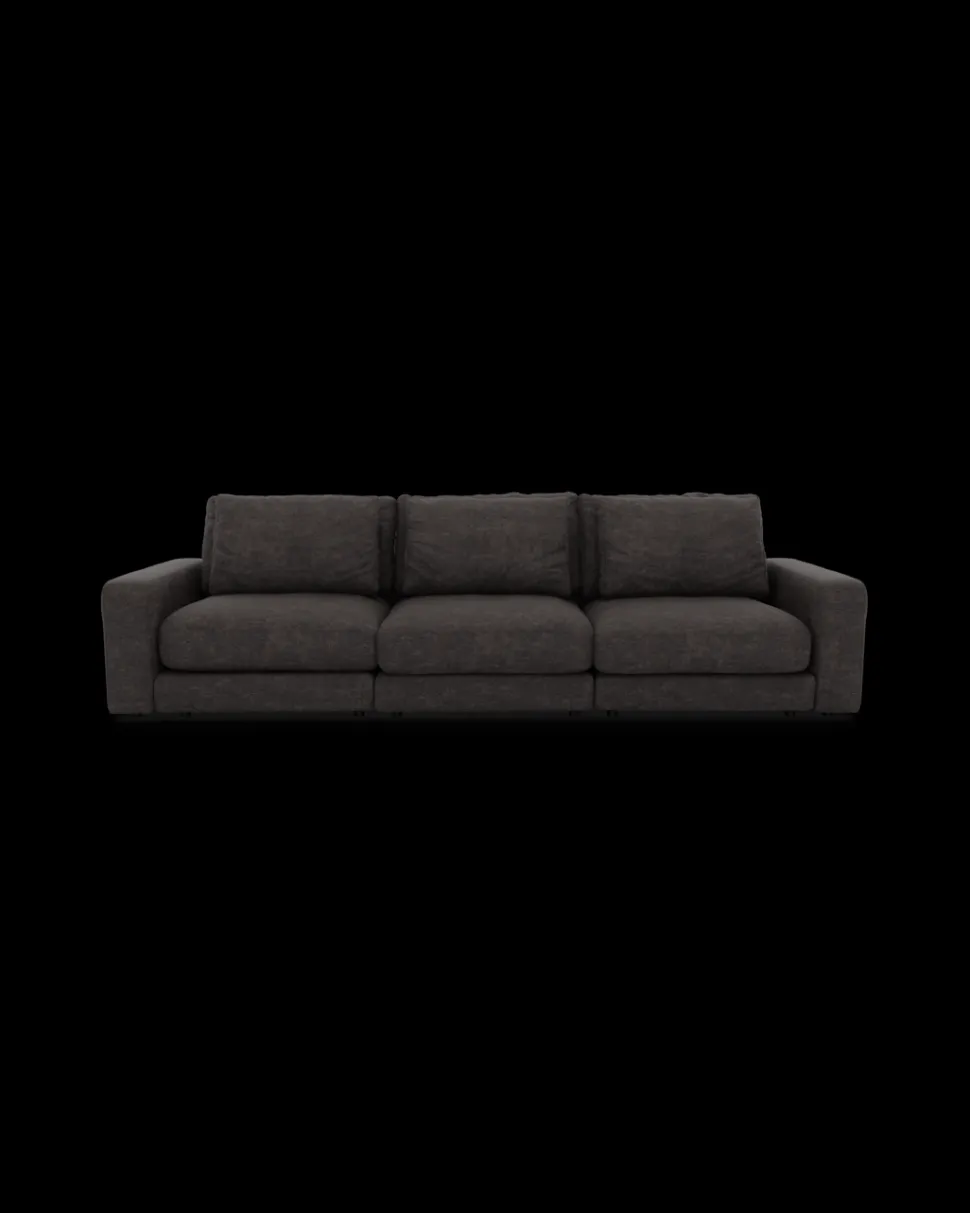 Rio sofa 3 pers. med bredde arme